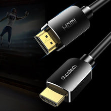 Заредете изображение във визуализатора на галерията – Choetech HDMI 2.1 cable 8K 60Hz 48Gbps / 4K 144Hz / 2K 165 Hz 3D Dynamic HDR 2m black (XHH03) - TopMag
