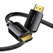 Заредете изображение във визуализатора на галерията – Choetech HDMI 2.1 cable 8K 60Hz 48Gbps / 4K 144Hz / 2K 165 Hz 3D Dynamic HDR 2m black (XHH03) - TopMag
