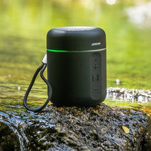 Заредете изображение във визуализатора на галерията – Joyroom 5W wireless Bluetooth speaker black (JR-ML02) - TopMag
