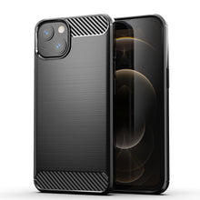 Заредете изображение във визуализатора на галерията – Carbon Case flexible cover for iPhone 13 black - TopMag

