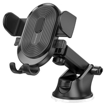 Заредете изображение във визуализатора на галерията – Borofone Car holder BH85 Experience with suction cup black
