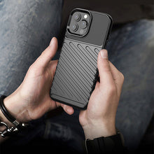 Заредете изображение във визуализатора на галерията – Thunder Case Flexible Tough Rugged Cover TPU Case for iPhone 13 Pro Max blue - TopMag
