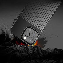 Заредете изображение във визуализатора на галерията – Thunder Case Flexible Tough Rugged Cover TPU Case for iPhone 13 Pro Max black - TopMag
