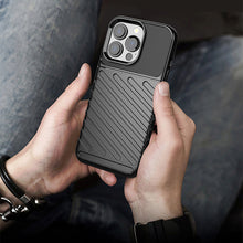Заредете изображение във визуализатора на галерията – Thunder Case Flexible Tough Rugged Cover TPU Case for iPhone 13 Pro blue - TopMag
