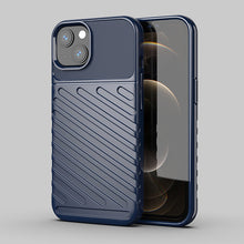Заредете изображение във визуализатора на галерията – Thunder Case Flexible Tough Rugged Cover TPU Case for iPhone 13 blue - TopMag

