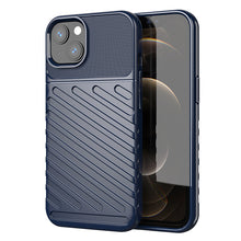 Заредете изображение във визуализатора на галерията – Thunder Case Flexible Tough Rugged Cover TPU Case for iPhone 13 blue - TopMag
