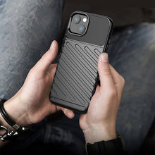 Заредете изображение във визуализатора на галерията – Thunder Case Flexible Tough Rugged Cover TPU Case for iPhone 13 black - TopMag

