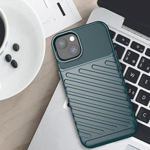 Заредете изображение във визуализатора на галерията – Thunder Case Flexible Tough Rugged Cover TPU Case for iPhone 13 mini green - TopMag
