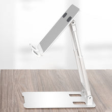 Заредете изображение във визуализатора на галерията – Dudao foldable stand phone stand tablet white (F10XS) - TopMag
