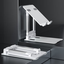 Заредете изображение във визуализатора на галерията – Dudao foldable stand phone stand tablet white (F10XS) - TopMag
