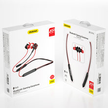 Заредете изображение във визуализатора на галерията – Dudao gaming wireless bluetooth 5.0 neckband headphones black (U5X-Black) - TopMag

