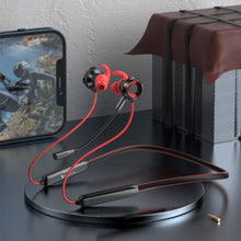 Заредете изображение във визуализатора на галерията – Dudao gaming wireless bluetooth 5.0 neckband headphones black (U5X-Black) - TopMag
