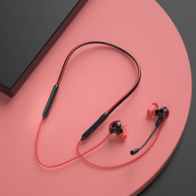 Заредете изображение във визуализатора на галерията – Dudao gaming wireless bluetooth 5.0 neckband headphones black (U5X-Black) - TopMag
