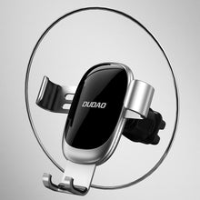 Заредете изображение във визуализатора на галерията – Dudao gravity car holder for a ventilation grille black (F12-Black) - TopMag
