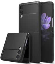 Заредете изображение във визуализатора на галерията – Ringke Slim Ultra-Thin TPU Cover for Samsung Galaxy Z Flip 3 black (S534E55) - TopMag
