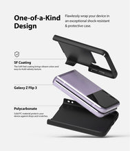 Заредете изображение във визуализатора на галерията – Ringke Slim Ultra-Thin TPU Cover for Samsung Galaxy Z Flip 3 black (S534E55) - TopMag

