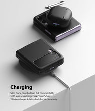 Заредете изображение във визуализатора на галерията – Ringke Slim Ultra-Thin TPU Cover for Samsung Galaxy Z Flip 3 black (S534E55) - TopMag
