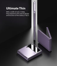 Заредете изображение във визуализатора на галерията – Ringke Slim Ultra-Thin TPU Cover for Samsung Galaxy Z Flip 3 Translucent (S534E232) - TopMag
