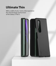 Заредете изображение във визуализатора на галерията – Ringke Slim Ultra-Thin Cover PC Case for Samsung Galaxy Z Fold 3 black (S536E55) - TopMag
