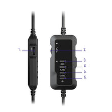 Заредете изображение във визуализатора на галерията – Tronsmart Sparkle RGB Gaming Headset circumaural USB headphones with microphone and remote control for players black (467600) - TopMag
