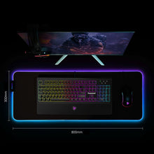 Заредете изображение във визуализатора на галерията – Tronsmart Spire Soft Gaming RGB Mouse Pad (80 x 30 x 0,4 cm) for gamers black (349360) - TopMag
