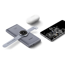 Заредете изображение във визуализатора на галерията – Samsung Powerbank 10000 mAh with wireless charging function gray (EB-U3300XJEGEU)
