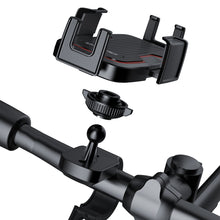 Заредете изображение във визуализатора на галерията – Dudao bike phone holder on the handlebar black (F7PRO) - TopMag
