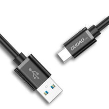Заредете изображение във визуализатора на галерията – Dudao cable USB cable - USB Type C Super Fast Charge 1 m black (L5G-Black) - TopMag
