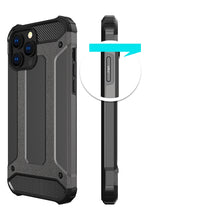 Заредете изображение във визуализатора на галерията – Hybrid Armor Case Tough Rugged Cover for iPhone 13 Pro Max blue - TopMag
