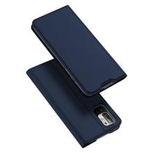 Заредете изображение във визуализатора на галерията – Dux Ducis Skin Pro Bookcase type case for Xiaomi Redmi Note 10 5G / Poco M3 Pro blue - TopMag
