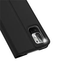 Заредете изображение във визуализатора на галерията – Dux Ducis Skin Pro Bookcase type case for Xiaomi Redmi Note 10 5G / Poco M3 Pro blue - TopMag
