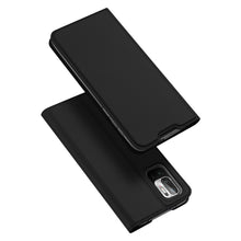 Заредете изображение във визуализатора на галерията – Dux Ducis Skin Pro Bookcase type case for Xiaomi Redmi Note 10 5G / Poco M3 Pro black - TopMag
