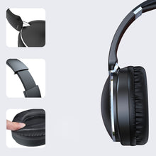 Заредете изображение във визуализатора на галерията – Joyroom wireless headphones with Bluetooth 5.0 black (JR-HL2) - TopMag

