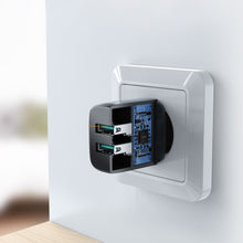 Заредете изображение във визуализатора на галерията – Joyroom fast wall charger 2x USB 2,4A black (L-2A123) - TopMag
