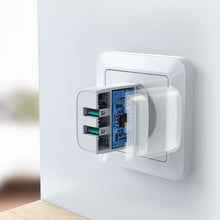 Заредете изображение във визуализатора на галерията – Joyroom charger 2x USB 2.1 A white (L-2A101) - TopMag

