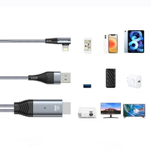 Заредете изображение във визуализатора на галерията – Joyroom Lightning to HDMI 4K@60Hz adapter screen mirroring gray (SY-35L1) - TopMag
