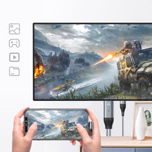 Заредете изображение във визуализатора на галерията – Joyroom Lightning to HDMI 4K@60Hz adapter screen mirroring gray (SY-35L1) - TopMag
