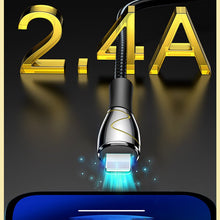 Заредете изображение във визуализатора на галерията – Joyroom Mermaid series USB - Lightning cable 2,4A 1,2m black (S-1230K6) - TopMag
