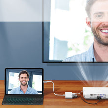 Заредете изображение във визуализатора на галерията – Joyroom adapter Lightning (male) to digital HDMI (female) + Lightning (female) FullHD 1080p 60Hz white (S-H141 white) adapter - TopMag
