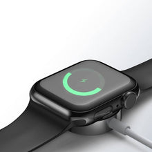 Заредете изображение във визуализатора на галерията – Joyroom 2.5W Qi wireless charger for Apple Watch 0.3m white (S-IW003S white) - TopMag
