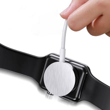 Заредете изображение във визуализатора на галерията – Joyroom 2.5W Qi wireless charger for Apple Watch 0.3m white (S-IW003S white) - TopMag
