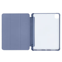 Заредете изображение във визуализатора на галерията – Stand Tablet Case Smart Cover case for iPad Air 2020/2022 with stand function blue - TopMag
