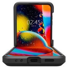 Заредете изображение във визуализатора на галерията – SPIGEN Tough Armor гръб за SAMSUNG Z FLIP 4 черен - TopMag
