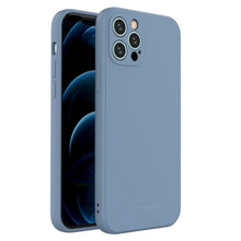Заредете изображение във визуализатора на галерията – Wozinsky Color Case silicone flexible durable case iPhone 13 Pro blue - TopMag
