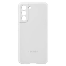 Заредете изображение във визуализатора на галерията – Samsung Silicone Cover Flexible Gel Case for Samsung Galaxy S21 FE white (EF-PG990TWEGWW) - TopMag
