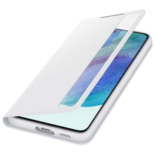 Заредете изображение във визуализатора на галерията – Samsung Smart Clear View Cover with Intelligent Display and antimicrobial coating for Samsung Galaxy S21 FE white (EF-ZG990CWEGEE) - TopMag
