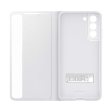 Заредете изображение във визуализатора на галерията – Samsung Smart Clear View Cover with Intelligent Display and antimicrobial coating for Samsung Galaxy S21 FE white (EF-ZG990CWEGEE) - TopMag
