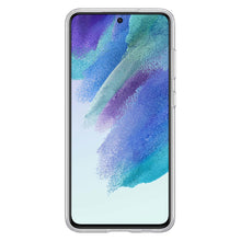 Заредете изображение във визуализатора на галерията – Samsung clear strap cover case for samsung galaxy s21 fe white (ef-xg990cwegww) - TopMag
