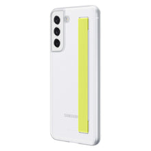 Заредете изображение във визуализатора на галерията – Samsung clear strap cover case for samsung galaxy s21 fe white (ef-xg990cwegww) - TopMag
