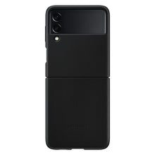 Заредете изображение във визуализатора на галерията – Samsung Leather Cover Phone Case for Galaxy Z Flip 3 green (EF-VF711LGEGWW) - TopMag
